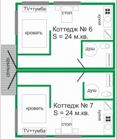 Коттеджный комплекс «Сосново Life» Ленинградская область Коттедж-дуплекс №6,7, фото 5_4