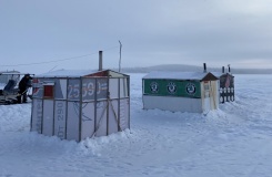 База отдыха «КЛЁВое место в Берлоге» Мурманская область Рыбацкий домик